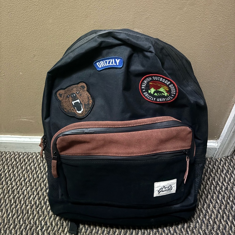 Grizzly grip tape backpack (see photos)